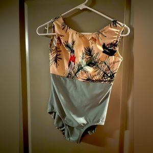 Nutcracker themed dance leotard